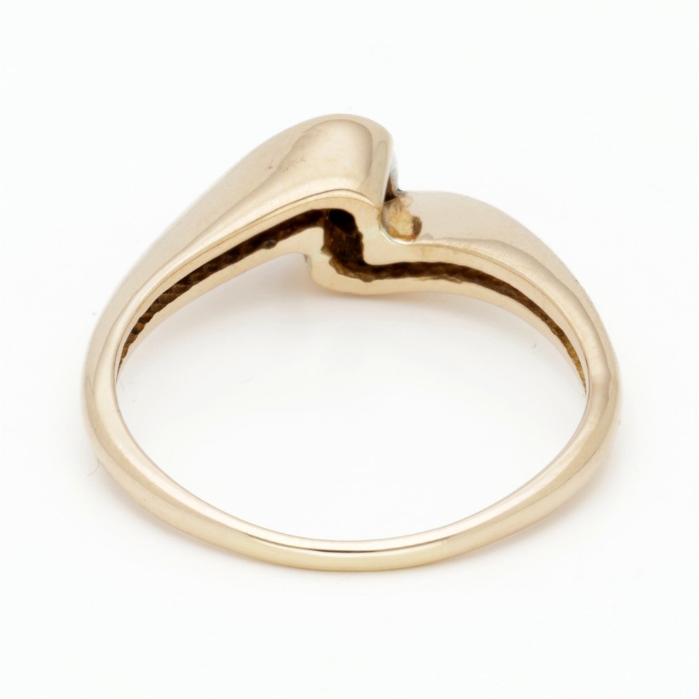 Δαχτυλίδι - 18 καράτια Κίτρινο χρυσό Διαμάντι (Φυσικό)  #3.2