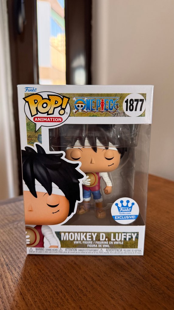 Funko - Funko Pop One Piece- Monkey D Luffy 1877 Exclusive #1.0