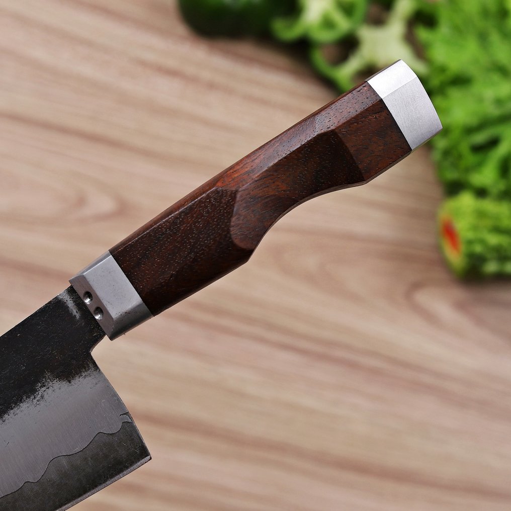 Sam Knives Handcrafted Chef’s Knife - Bordkniv - Stål, Træ - A122 #4.3