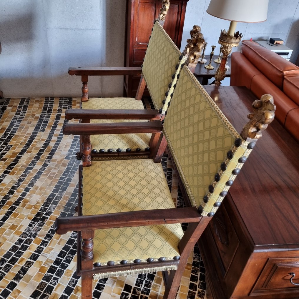 Stol (2) - Valnøtt - Stoler i renessansestil #1.0