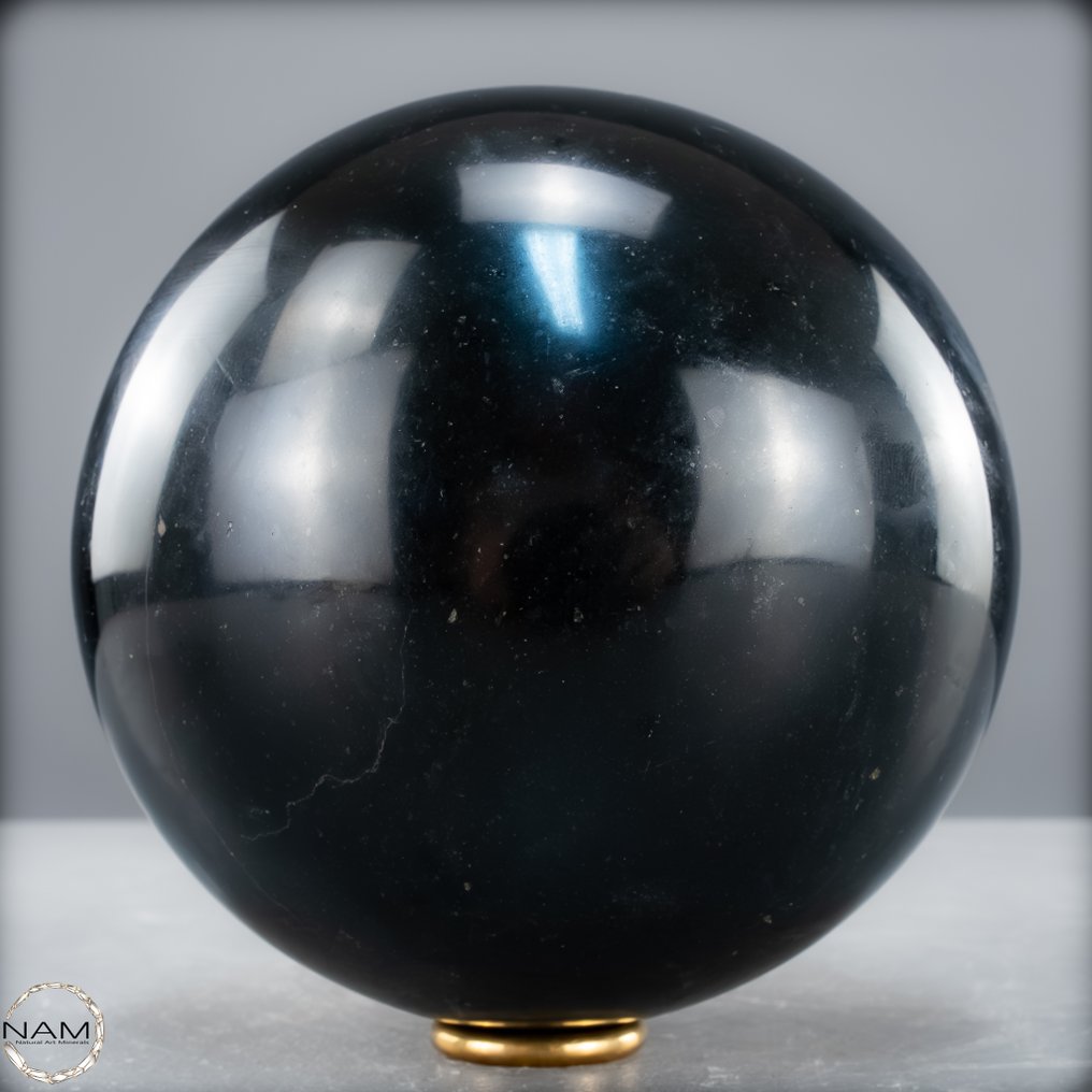 Turmalina Preta Natural Sphere, do Brasil- 2540.67 g #2.1