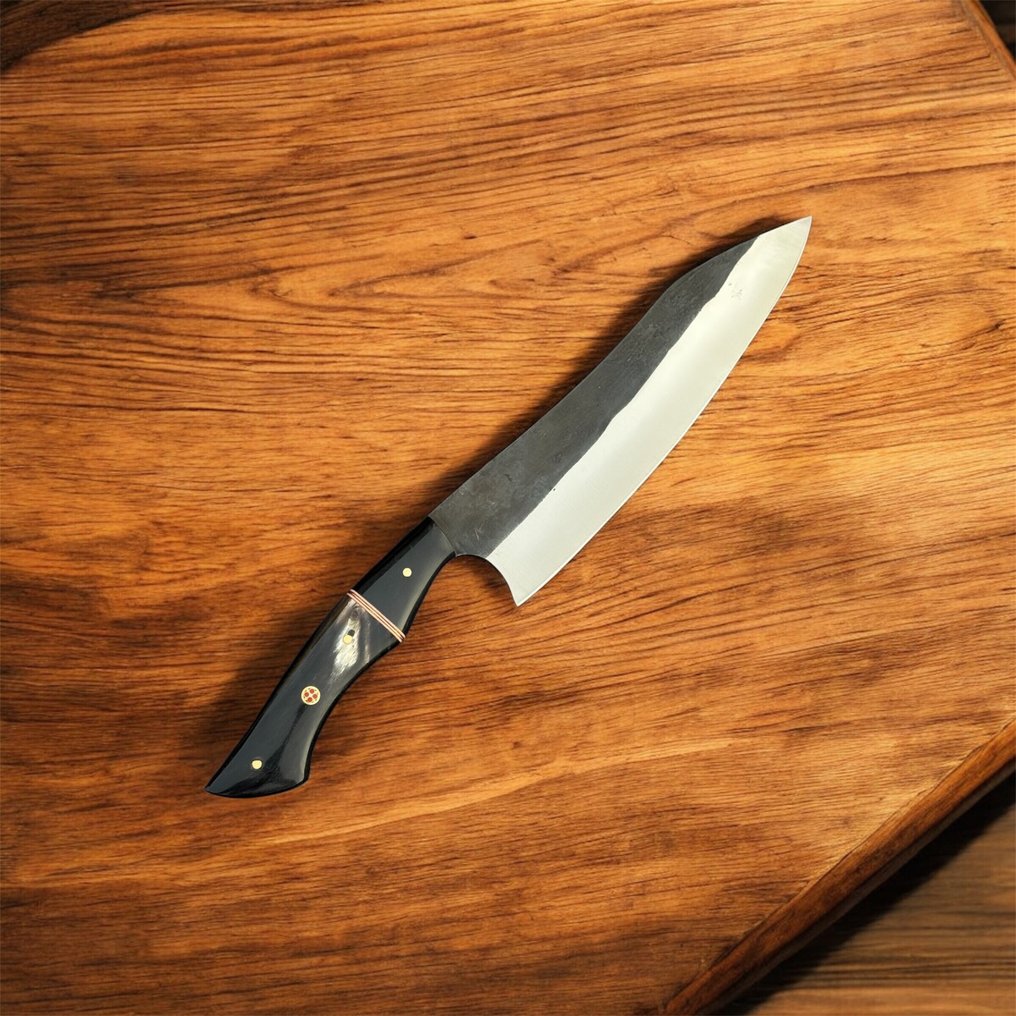 handmade - 餐刀 - 日语 - 钢, 树脂 - 厨房厨师 #1.0