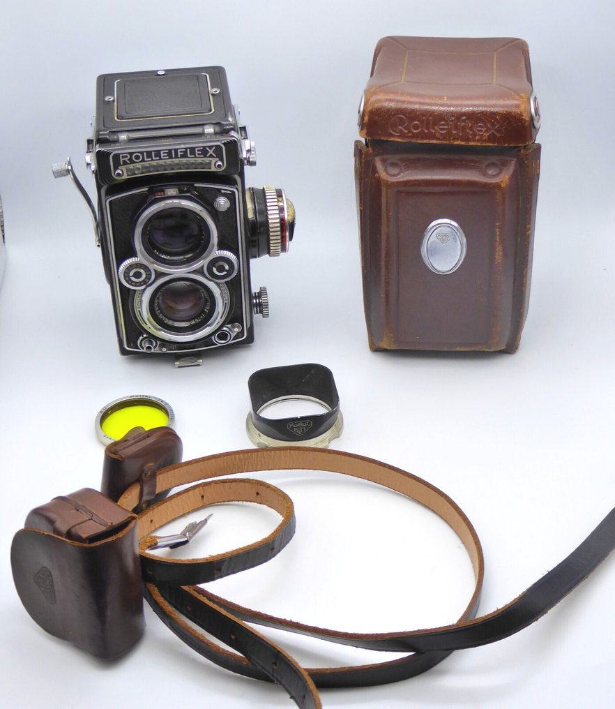 Rollei Model 1 - K4D Planar 3.5 Carl Zeiss Heidosmat 2,8/75mm | Twin lens reflex camera (TLR) #1.0