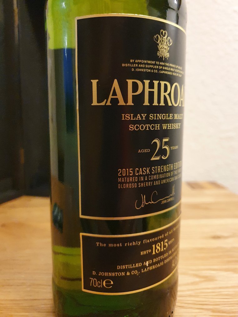 Laphroaig 25 years old 2015 Cask Strength Edition  - b. 2015  - 70cl #2.1