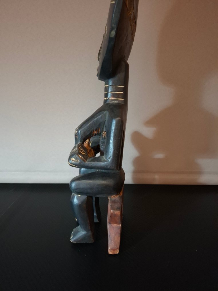 Φιγούρα μητρότητας - Αφρική - Χειροποίητο ξύλινο άγαλμα (χωρίς τιμή ασφαλείας) #1.0