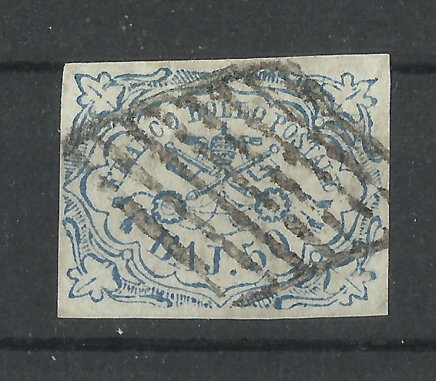 Αρχαία ιταλικά κράτη - Παπικό κράτος 1852 - PONTIFICIO 50 BAJ #1.0