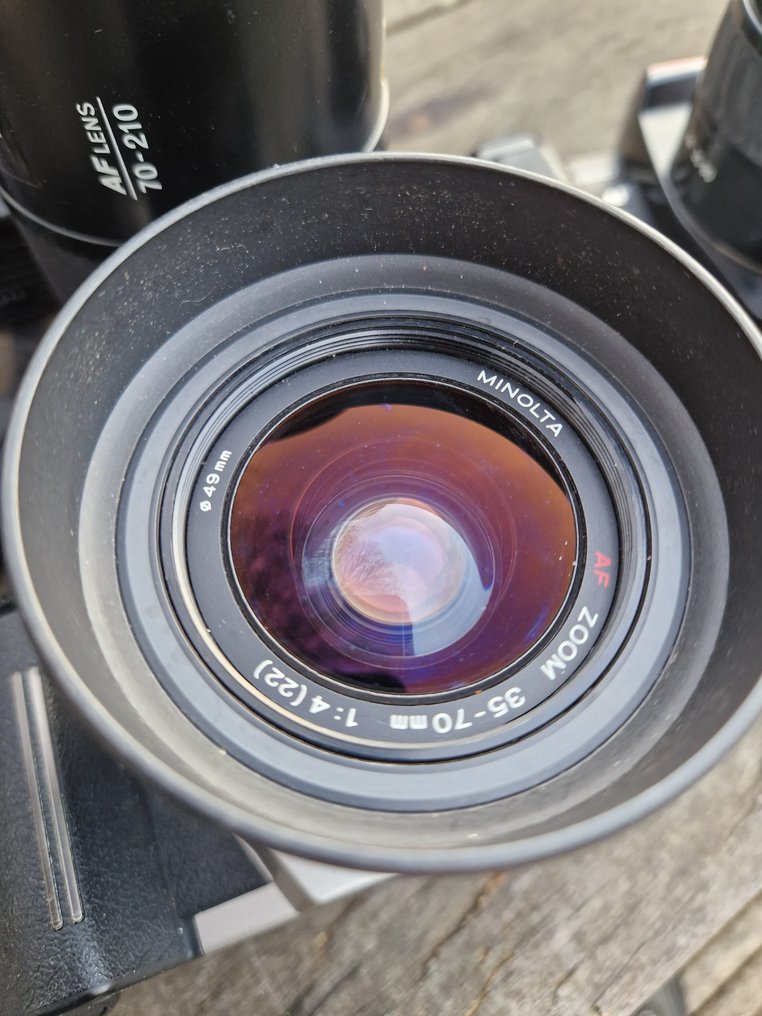 Minolta Minolta 5000 AF + Minolta 505si Super + 4 Lenses Αναλογική φωτογραφική μηχανή #1.0