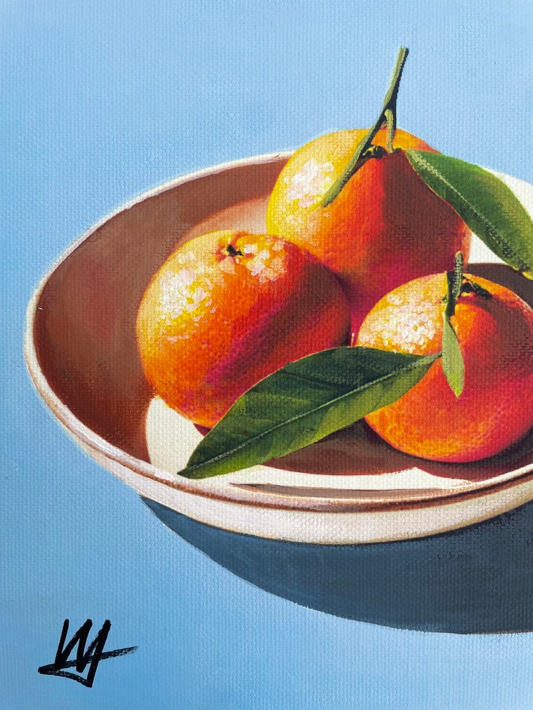 MAX - Tre mandaranci nel piatto - three mandarins on the plate #3.2