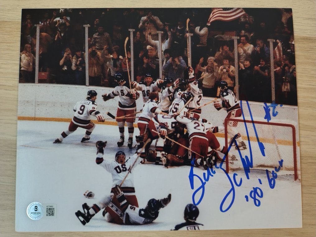 NHL Legend - 1980 Olympic Games - Buzz Schneider - The Miracle on Ice - Photograph #2.1