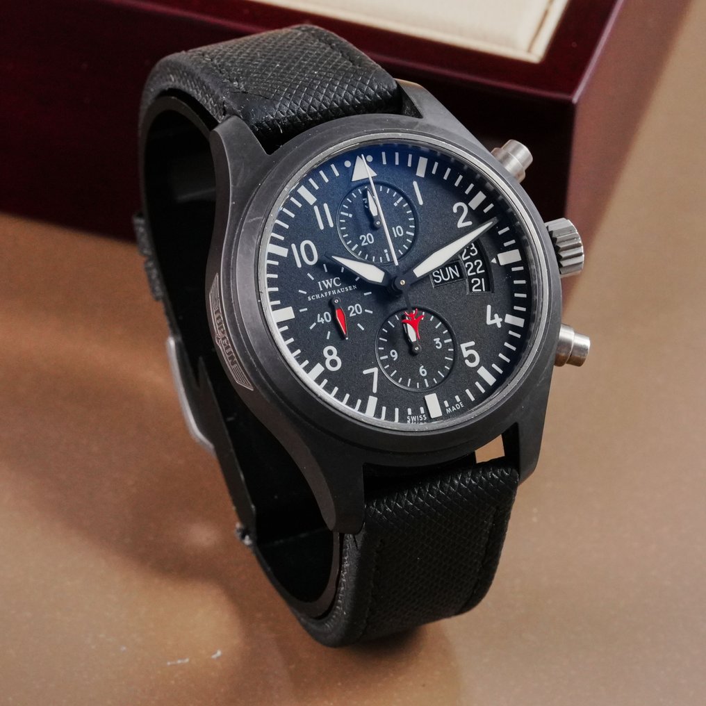 IWC - Pilot Chronograph Top Gun - IW378901 - Herre - 2010-2020  #1.0