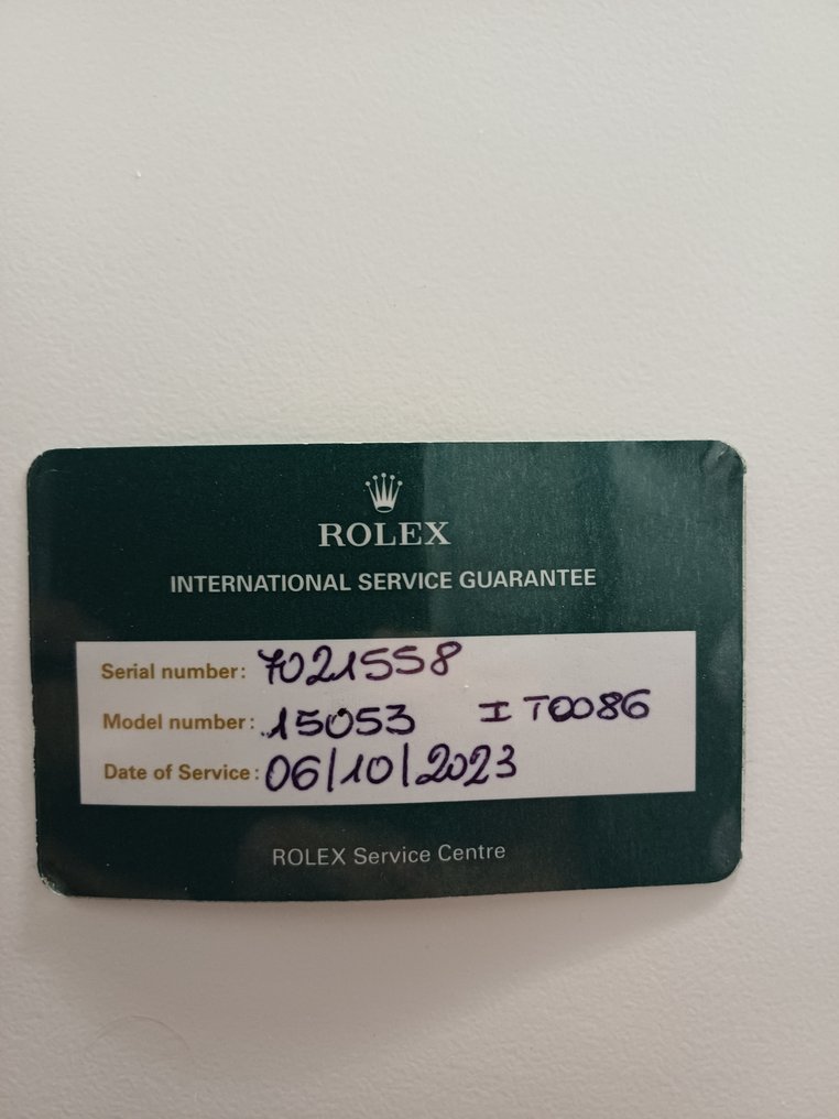 Rolex - Oyster Perpetual Date - 15053 - Herre - 1980-1989  #4.3