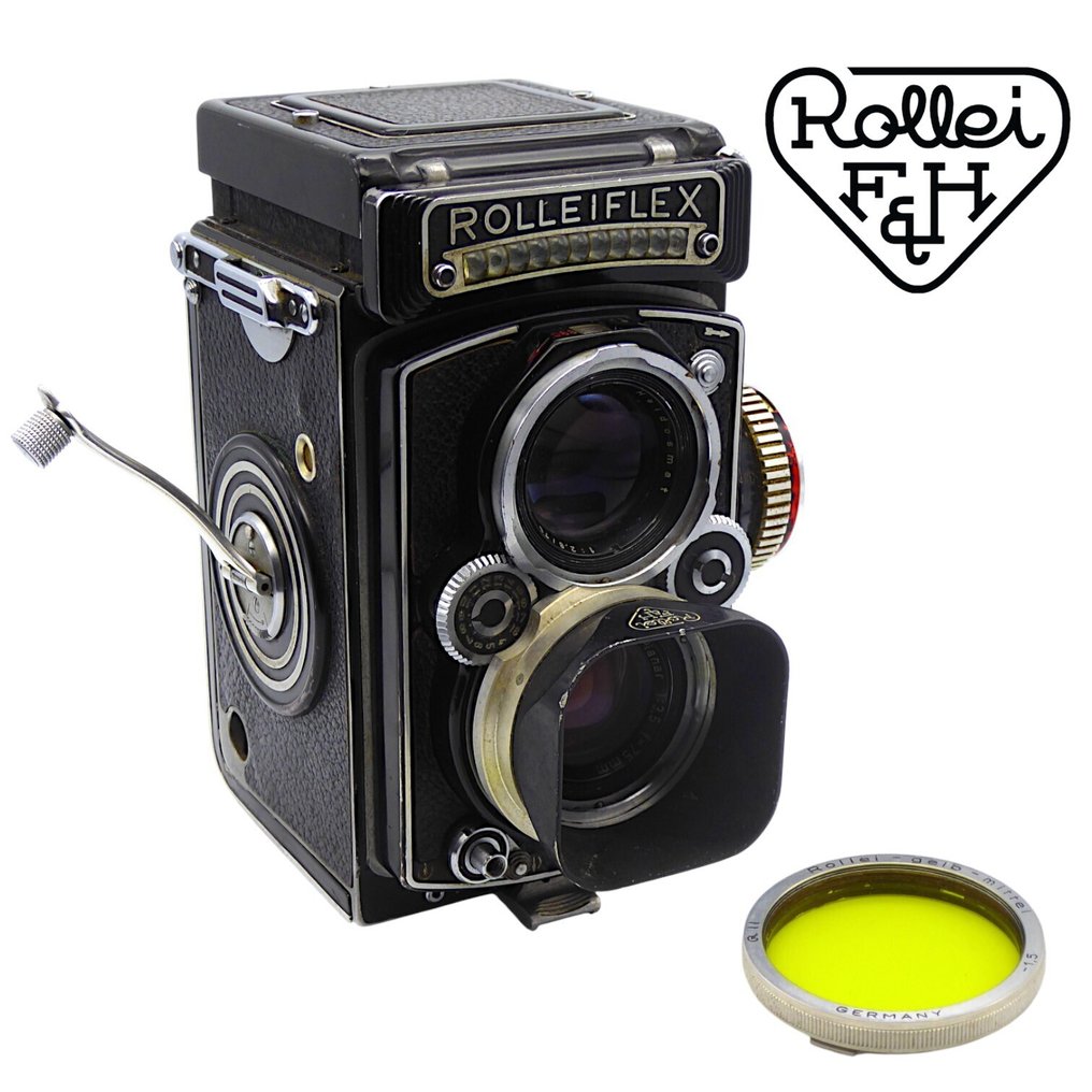 Rollei Model 1 - K4D Planar 3.5 Carl Zeiss Heidosmat 2,8/75mm | Twin lens reflex camera (TLR) #1.0