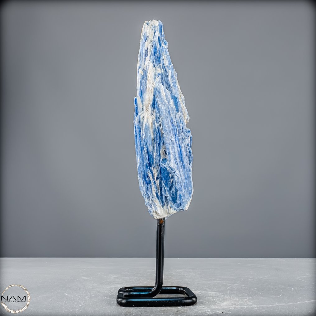 Πολύ σπάνιο φυσικό κρυστάλλινο σύμπλεγμα Kyanite. σε περίπτερο- 787.45 g #3.2