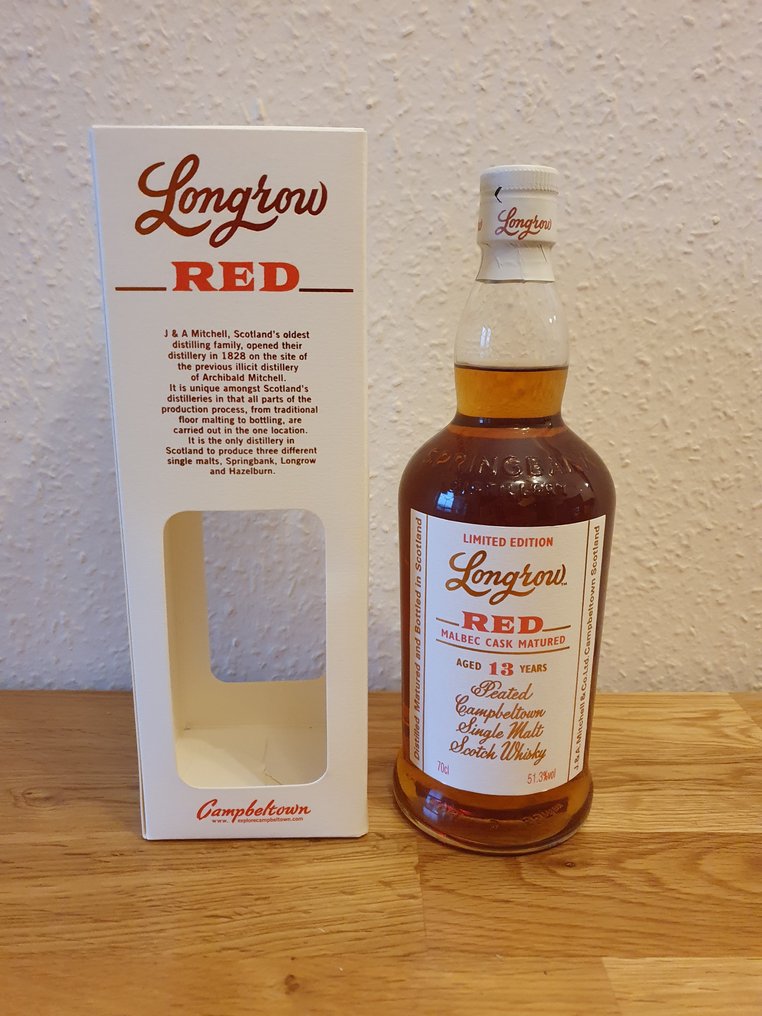 Longrow 13 years old Red - Malbec Cask Matured  - b. 2017  - 70厘升 #1.0