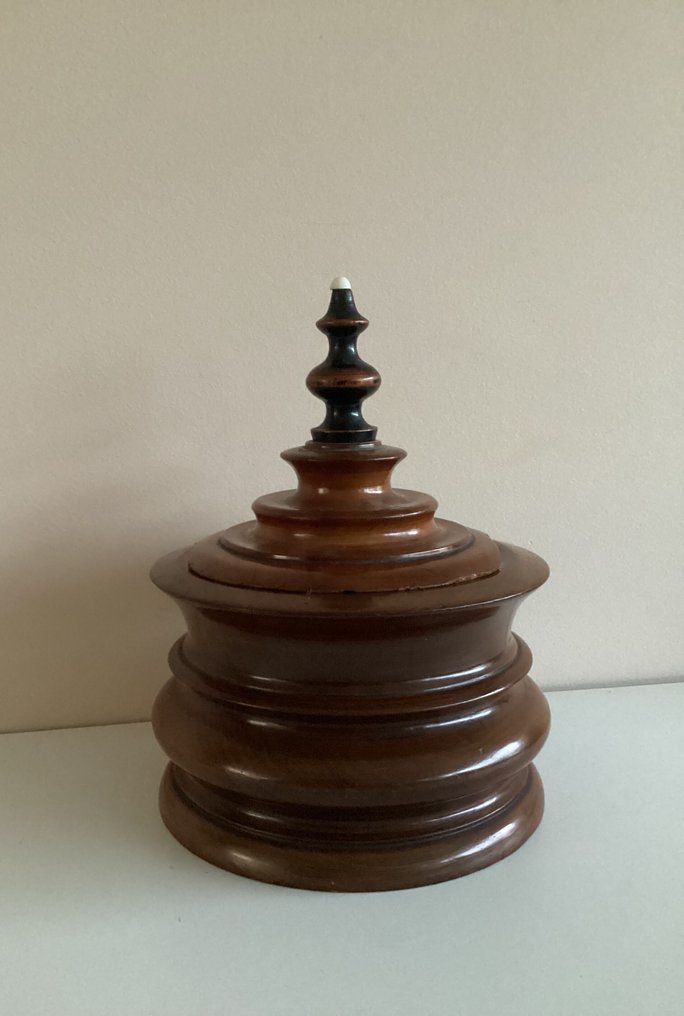 香煙瓶 - Biedermeier - 桃花心木, 烏木, 水果木 #3.2