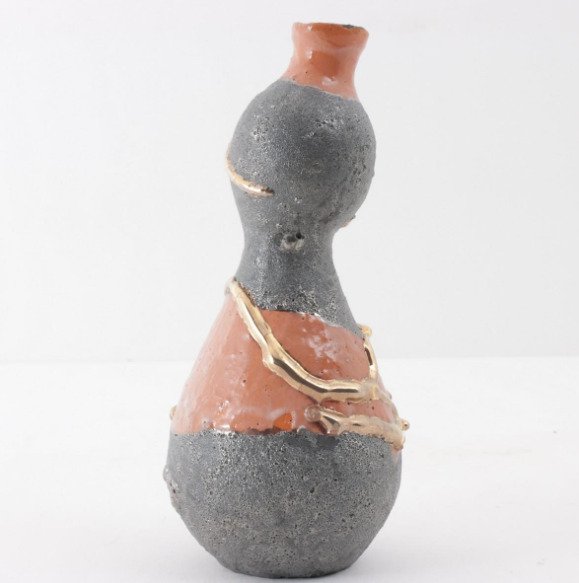 Βάζο - Πήλινα - Ιαπωνία - Βερνίκι (στυλ kintsugi) από τον Toru Ichikawa. #4.3