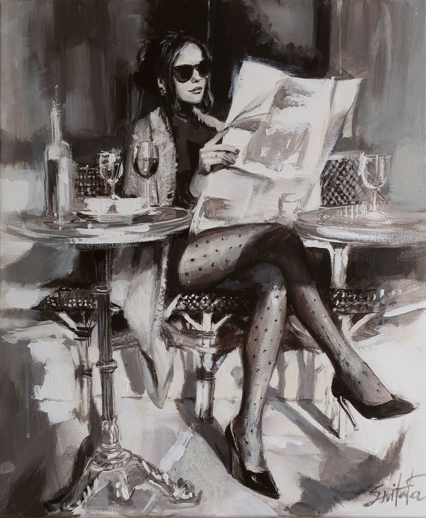 Ewa Switala - A Cafe Moment #1.0