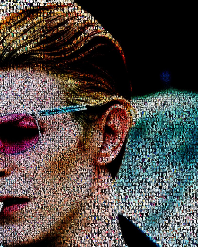 David Law (1967) - Crypto Bowie IV 2.0 - Format XL 60x90 #2.1