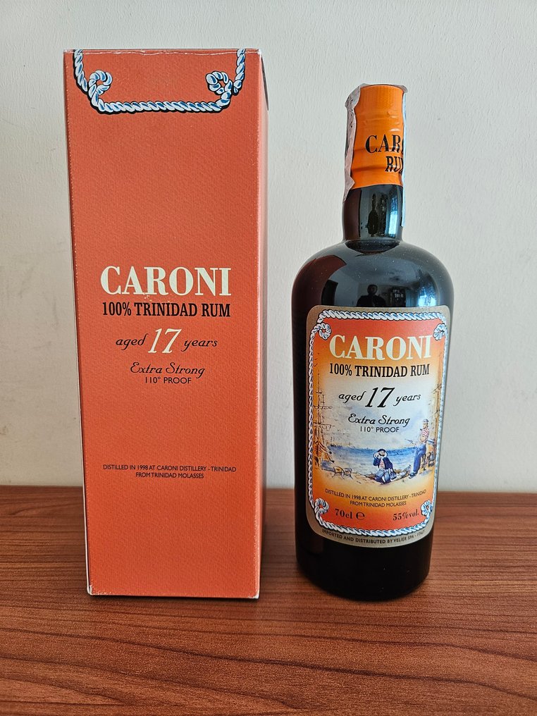Caroni 1998 17 years old Velier - Extra Strong 110° Proof   - b. 2015  - 70cl #1.0