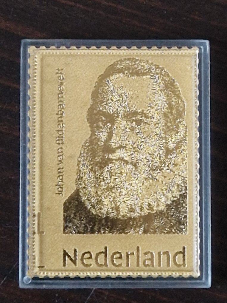 Ολλανδία 2024 - 24 καρατίων χρυσό γραμματόσημο Johan van Oldenbarnevelt #1.0