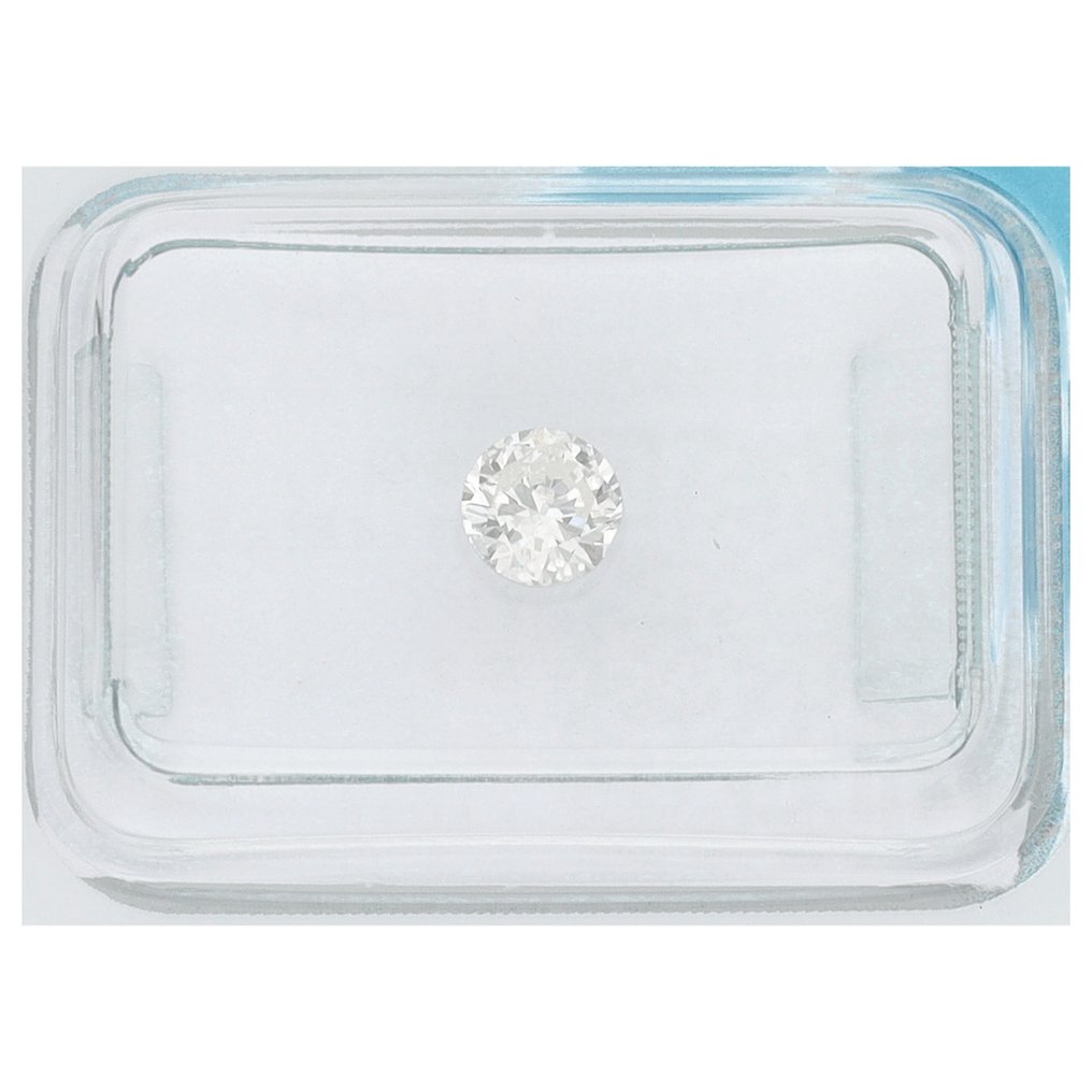 没有保留价 - 1 pcs 钻石  (天然)  - 0.35 ct - 圆形 - F - SI2 微内含二级 - 国际宝石研究院（IGI） #1.0