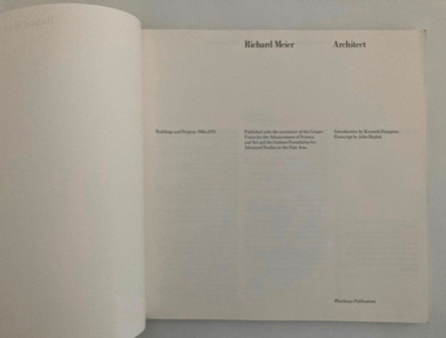 Richard Meier - Lot with 3 works - 1976-1995 #2.1