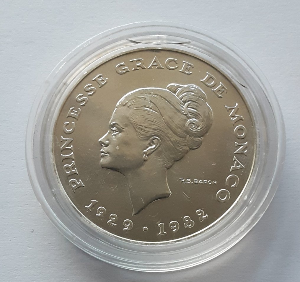 Monaco. 10 Francs 1982 Grace Kelly  (No reserve price) #2.1