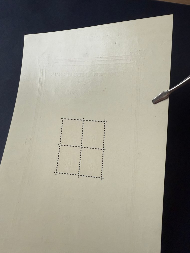 Ranska  - Bloc Yvert 1 'Exposition de Paris' uutena ** - TB #4.3