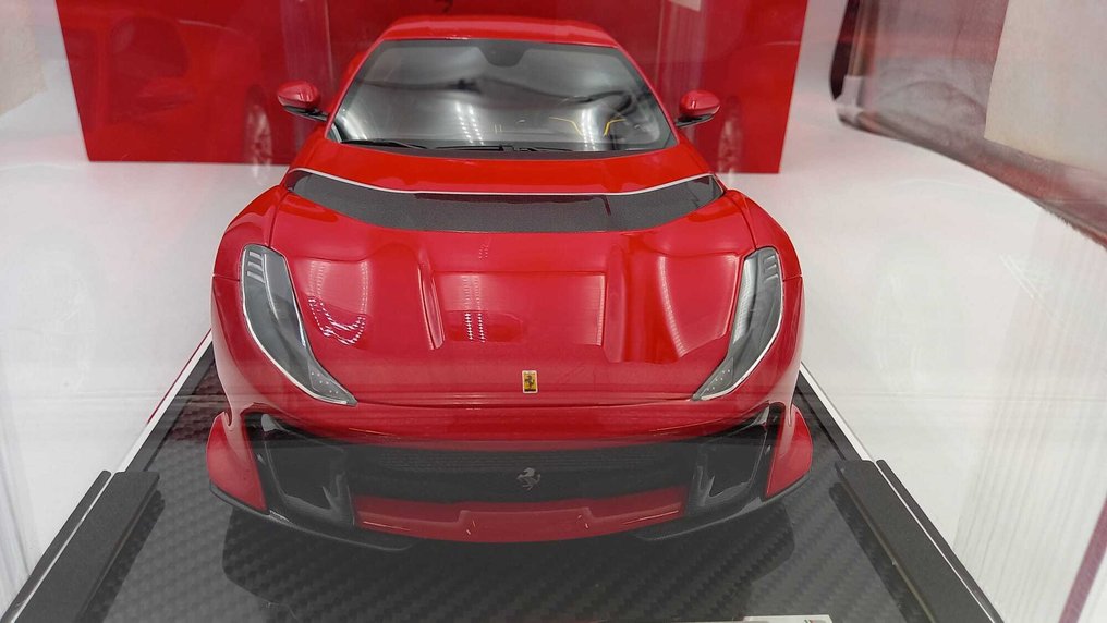 BBR 1:12 - Modellauto - Ferrari 812 Competizione Rosso Corsa 322 2021 - (cod.C46) #1.0