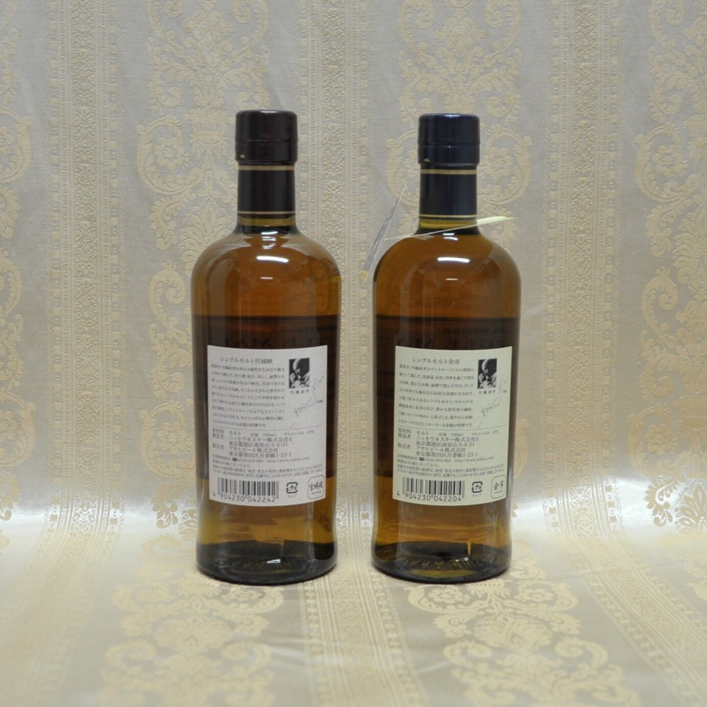 Yoichi & Miyagikyo Single Malt - Nikka  - 700ml - 2 pullojen #1.0