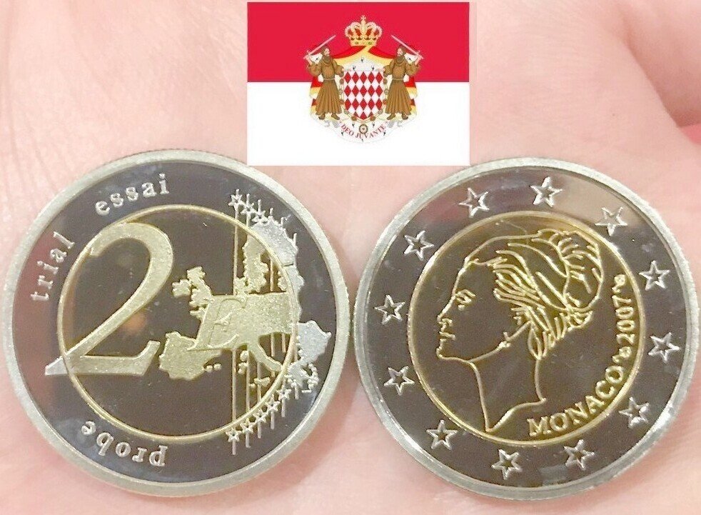 Monaco. Probe Token 2007 "Grace Kelly" (Fără preț de rezervă) #1.0