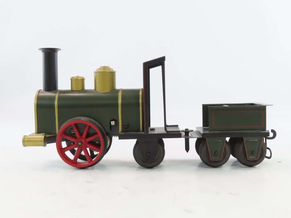 Märklin 1 - 11111 - 带煤水车的蒸汽机车 (1) - ¨Storchenbein”，复制品配备钟表机芯 #1.0