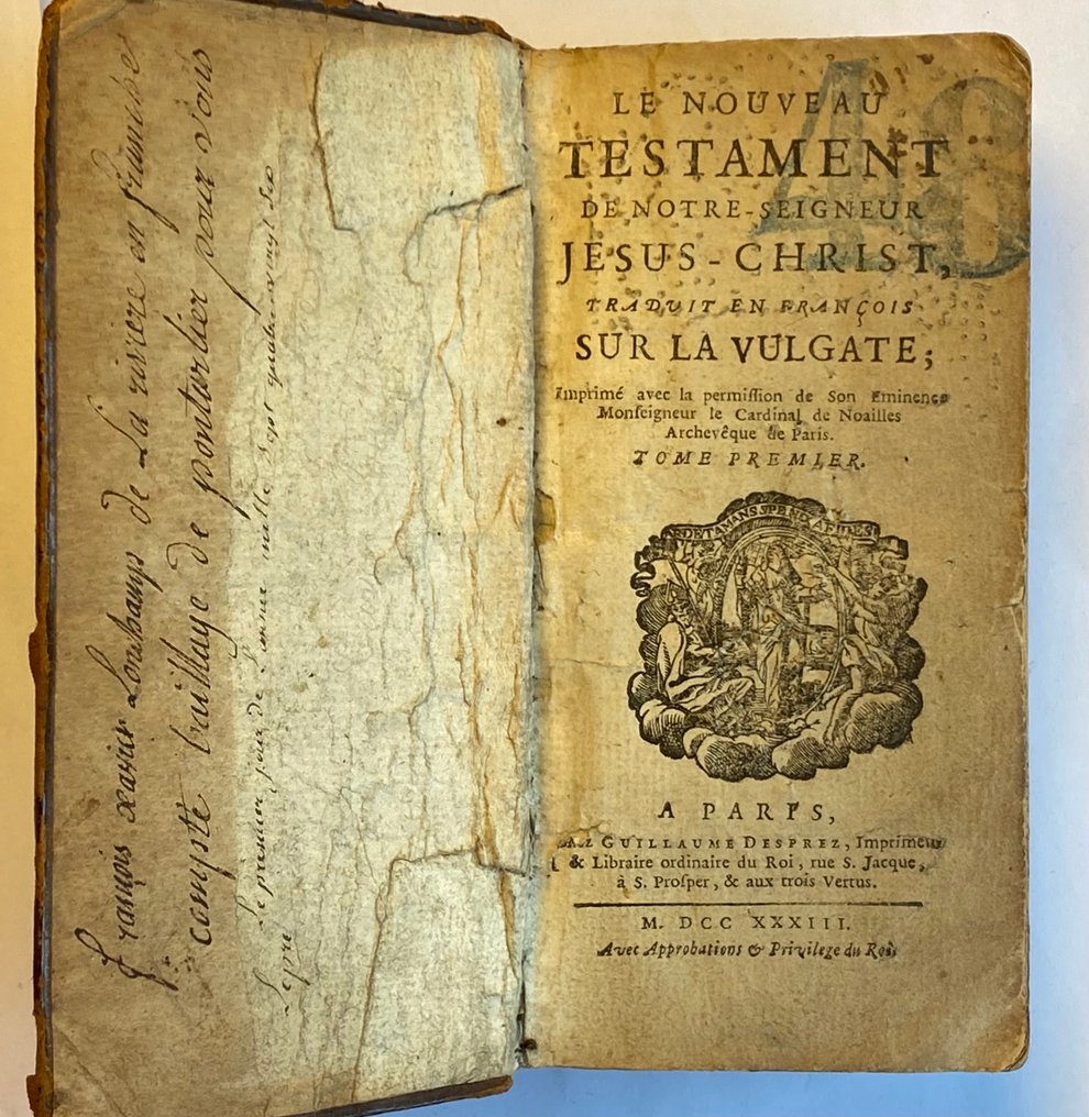 N.N. - Le Nouveau Testament - 1733-1733 #4.3