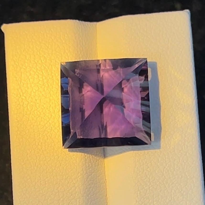 沒有保留價 - 1 pcs  綠色 螢石  - 16.84 ct - 國際有色寶石協會 (ICA GemLab) - 变色萤石 #3.2