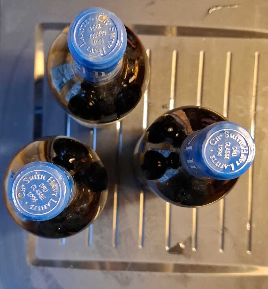 1994 Château Smith Haut Lafitte - Bordeaux, Pessac-Léognan Grand Cru Classé - 3 Flaskor (0,75L) #1.0