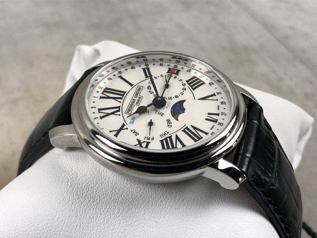 Frédérique Constant - Classics Business Timer Moonphase - FC-270M4P6 - Herre - 2020+  #4.3
