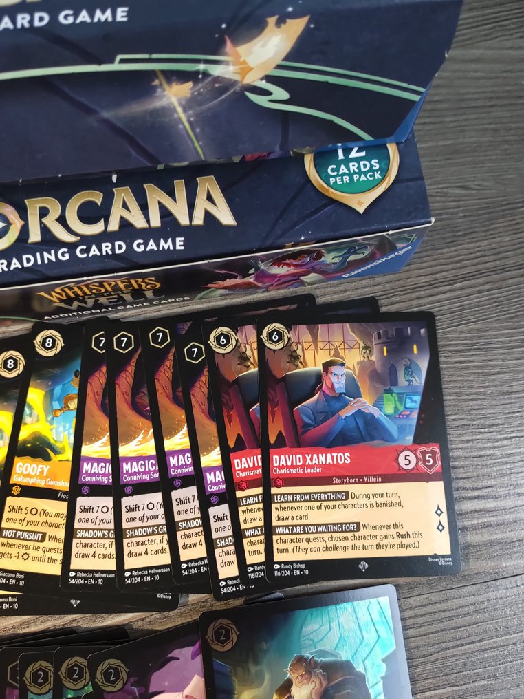 Lorcana - Whispers in the Well ( 200 foil ) - 500 Mixed collection #1.0