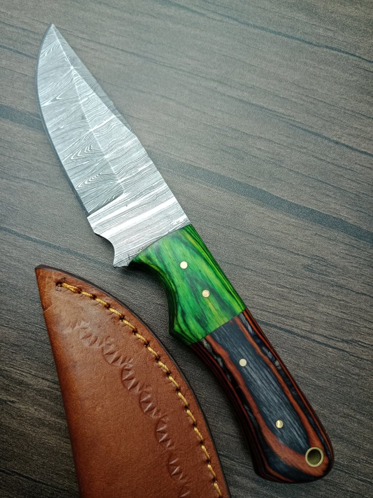 Obsidian - 厨刀 - Kitchen knife set -  介绍 Obsidian 定制系列厨师刀，传统工艺制作 - 专用钢 - 法国 #1.0