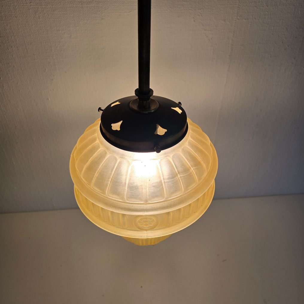 Φωτιστικό οροφής - Μέταλλο, Γυαλί - Φωτιστικό οροφής Art Deco #2.1