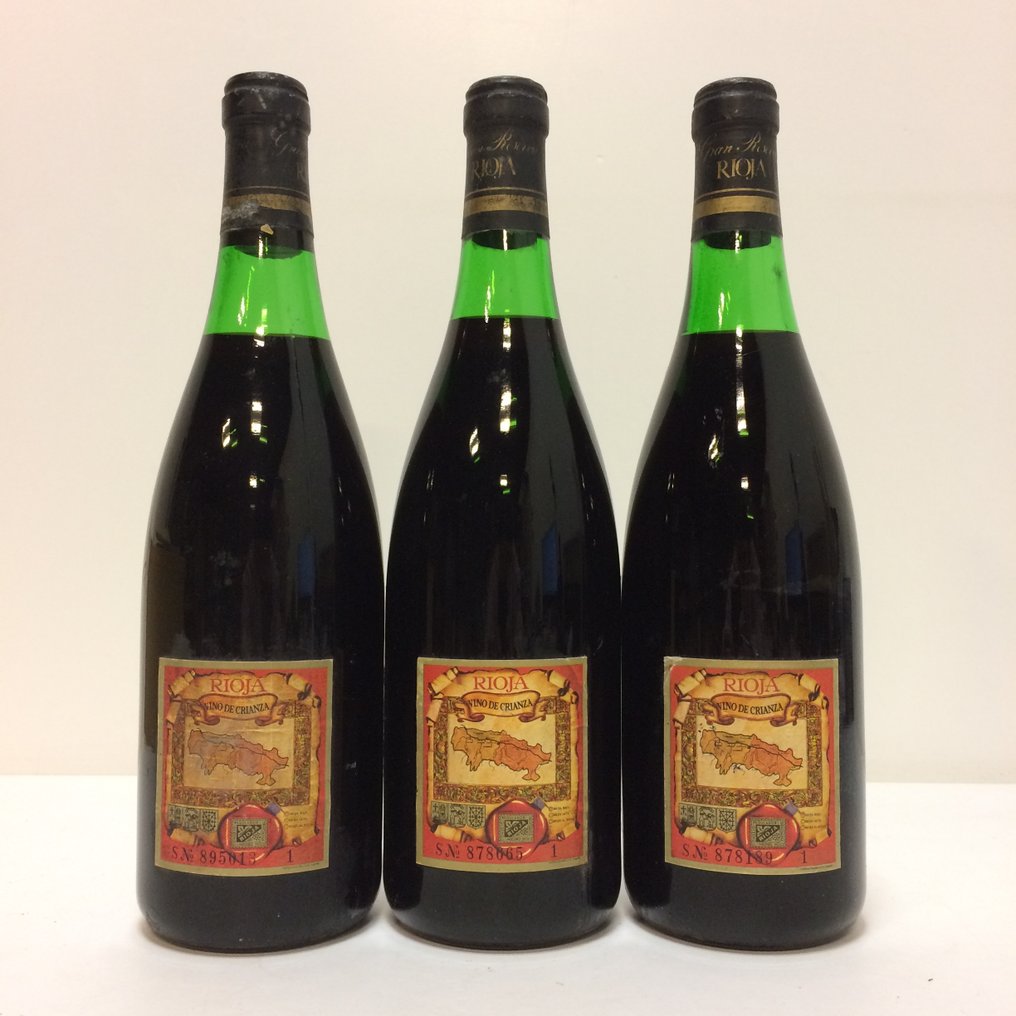 1952 Bodegas Berberana - Rioja Gran Reserva - 3 Bottles (0.75L) #1.0