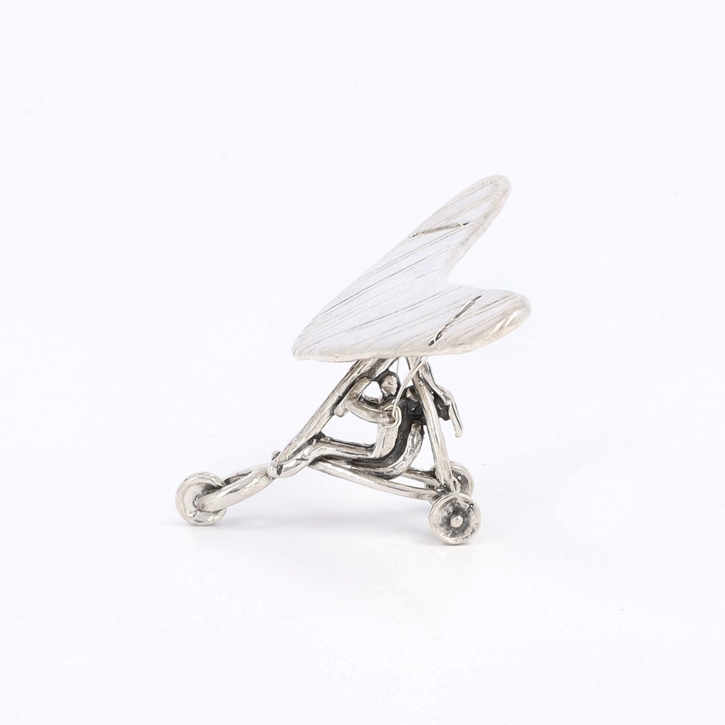 Paratrike - NO RESERVE - Miniature figur - .925 sølv #1.0