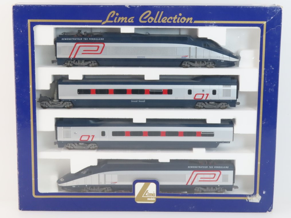 Lima H0 - L149873 - 火車單元 (1) - 4节电动列车组 TGV "Pendulair" - SNCF #4.3