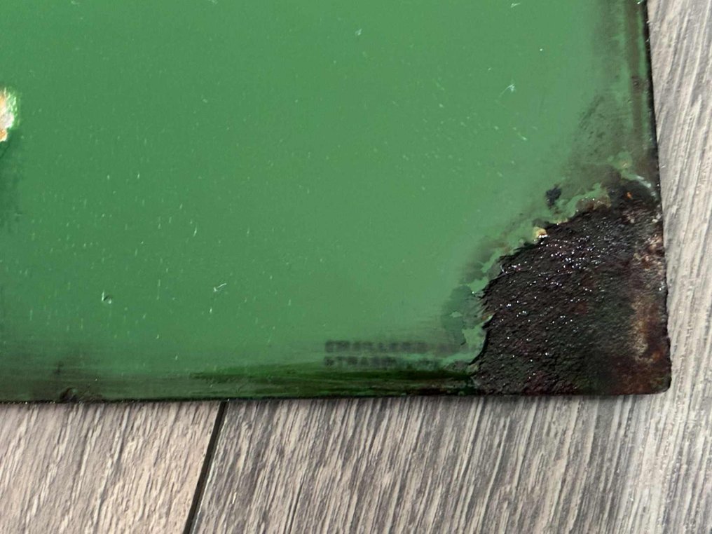 Emaillerie Alsacienne - Διπλής όψης γυαλισμένη πλακέτα COPAL COOP ALSACE διαφημιστική - Εμαγιέ εικόνα - Σμάλτο #3.2