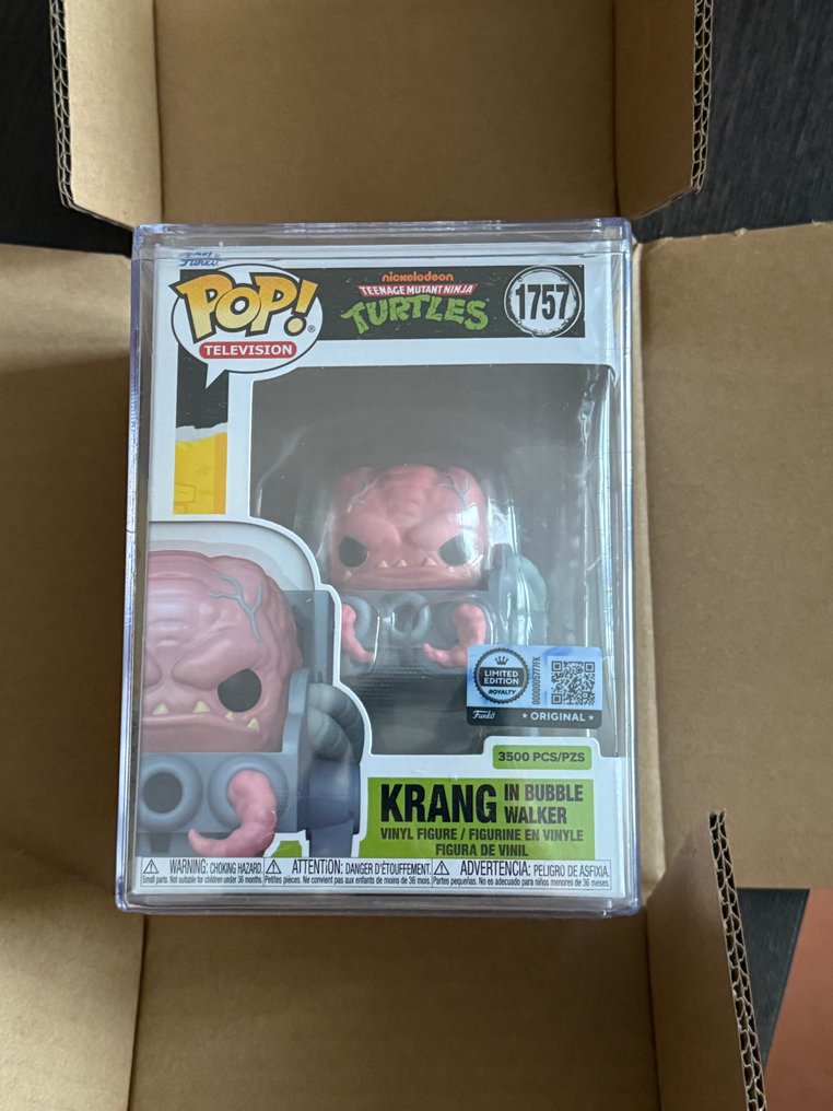 Funko  - Funko Pop Krang in Bubble Walker # 1757 , ninja turtles - 2020+ - U.S.A. #1.0