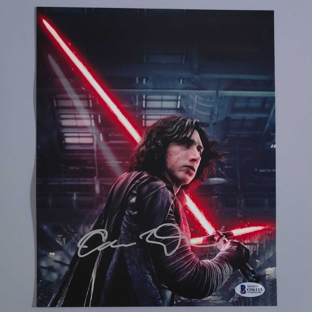 Star Wars - Adam Driver (Kylo Ren) – Signed 8x10 Photograph – Beckett COA #4.3