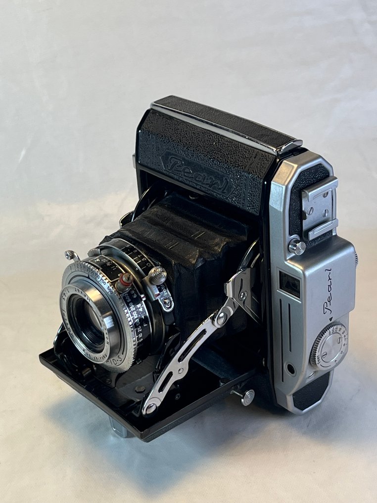 Konica Pearl I-RS ( 1950 ) Japan 模拟折叠相机 #1.0