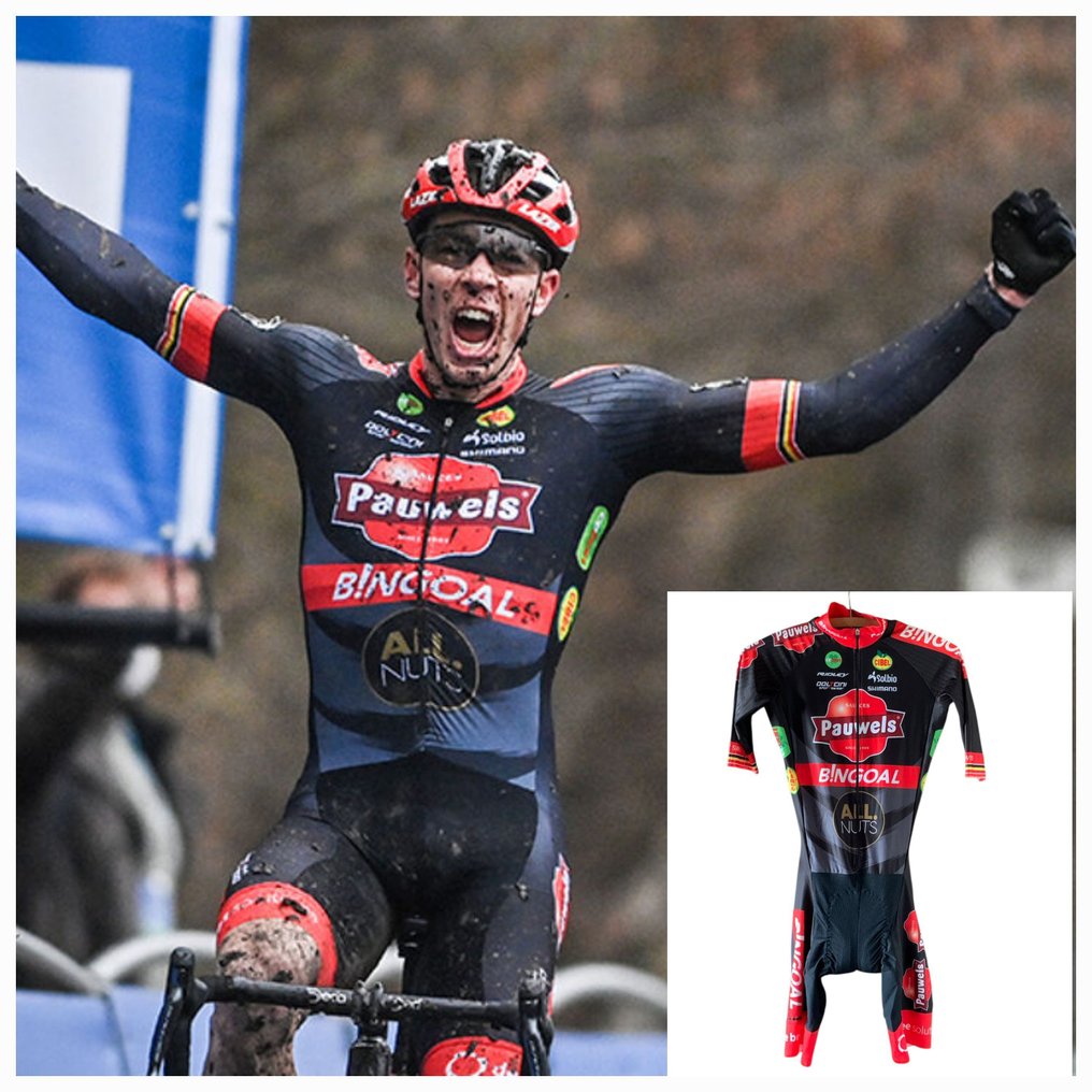 Sauzen Pauwels Bingoal - 自行车 - Laurens Sweeck - 2021 - 骑行运动衫 #1.0