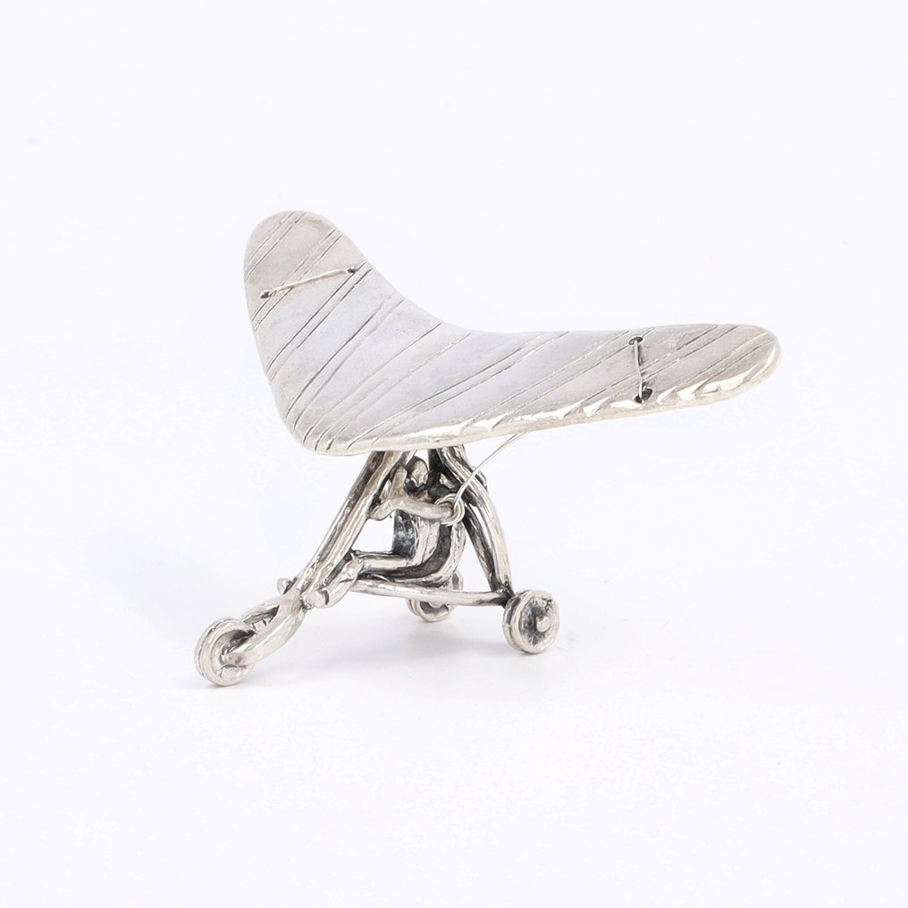 Paratrike - NO RESERVE - Miniature figur - .925 sølv #1.0