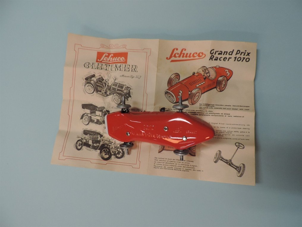 Schuco - 锡制玩具 - Grand Prix Racer 1075 - 德国 #3.2