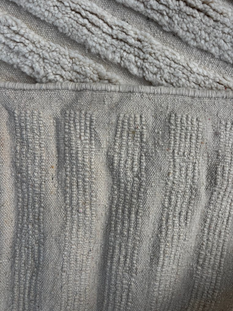 摩洛哥米尔特柏柏尔羊毛地毯 - 小地毯 - 320 cm - 85 cm - 手工编织羊毛地毯 #2.1